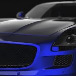 Midnight Blue Car Paint