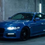 Blue Metallic Car Paint