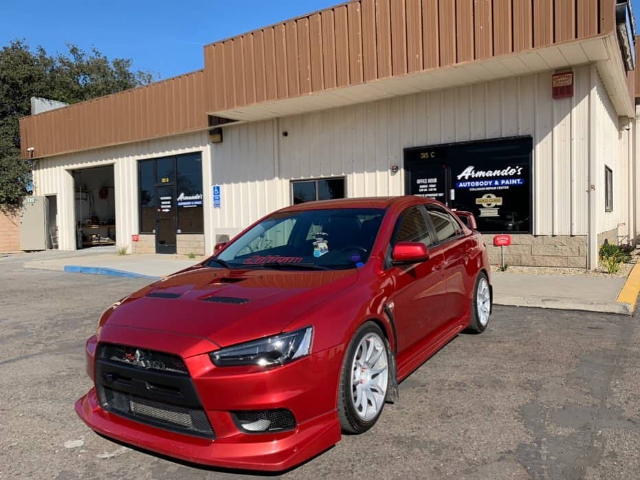 Candy Apple Red Car Paint