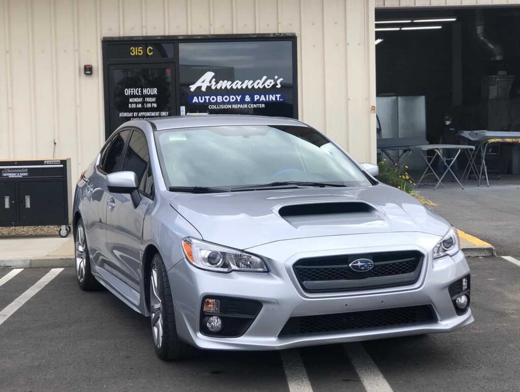 white color car paint